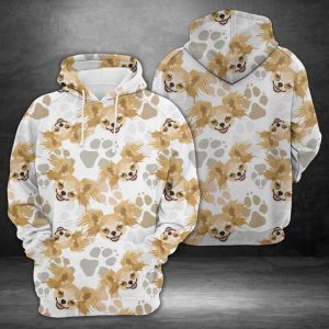 Dog Paws Chihuahua 3D Printed Hoodie/Zipper Hoodie