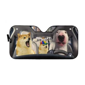 Doge Meme Car Auto Sun Shade