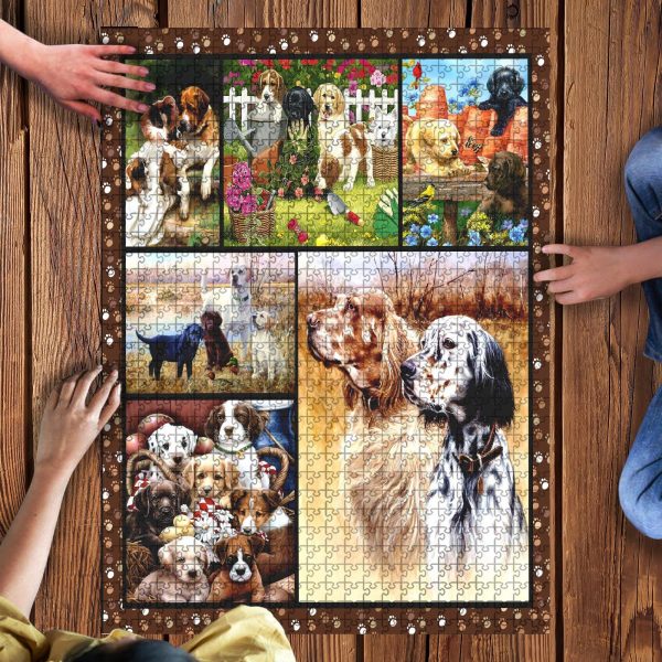 Dogs Jigsaw Puzzle Set
