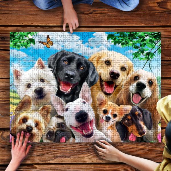 Dogs Jigsaw Puzzle Set