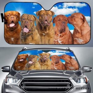 Dogue De Bordeaux Car Auto Sun Shade