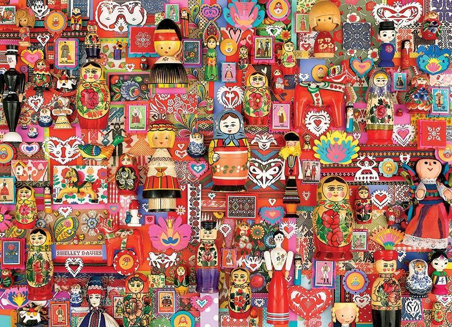 Dollies Jigsaw Puzzle Set Dollies Jigsaw Puzzle Set