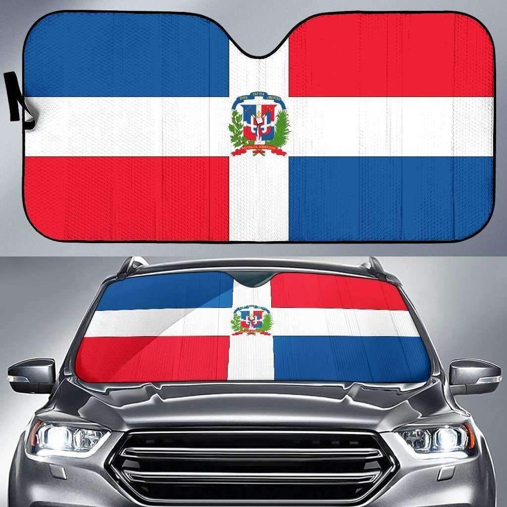 Dominican Republic Car Auto Sun Shade Dominican Republic Car Auto Sun Shade
