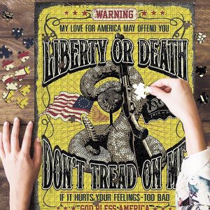 Don’T Tread On Me Jigsaw Puzzle Set