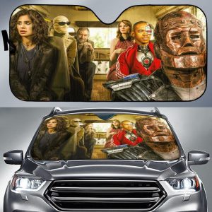 Doom Patrol Season 1 Dc Comics Matt Bomer Alan Tudyk April Car Auto Sun Shade