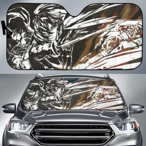 Dororo Black Anime Car Auto Sun Shade