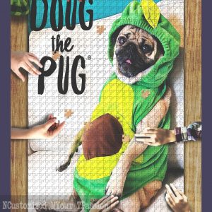 Doug The Pug Avocado Doug Jigsaw Puzzle Set