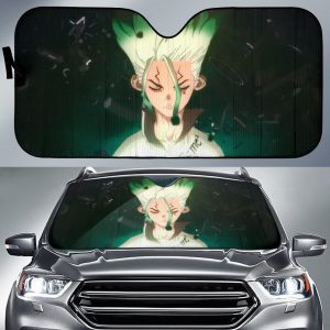 Dr Stone Dark Anime Car Auto Sun Shade