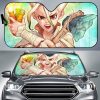 Dr Stone Light Senkus Anime Car Auto Sun Shade