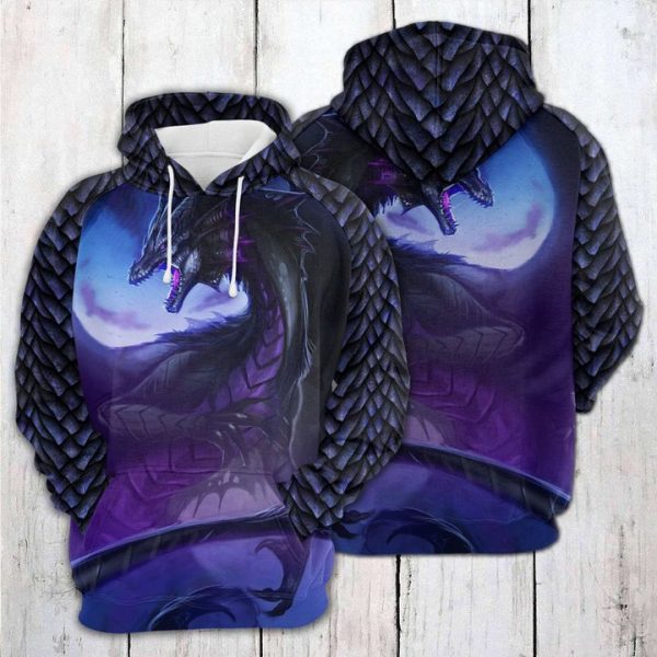 Dragon 3D Printed Hoodie/Zipper Hoodie