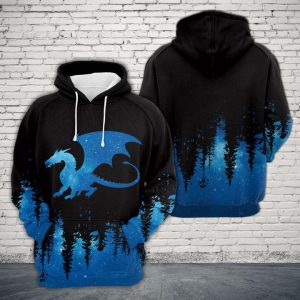 Dragon 3D Printed Hoodie/Zipper Hoodie