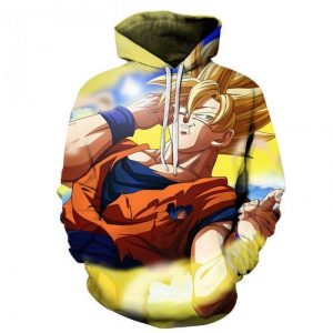 Dragon Ball 3D Printed Hoodie/Zipper Hoodie