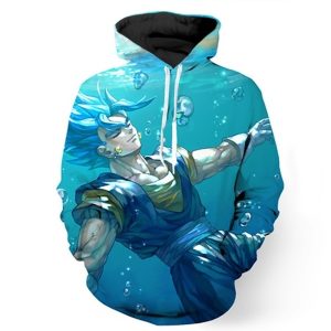 Dragon Ball 3D Printed Hoodie/Zipper Hoodie