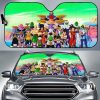 Dragon Ball Characters Anime Car Auto Sun Shade