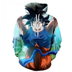 Dragon Ball Cover Your Hands 3D Printed Hoodie/Zipper Hoodie