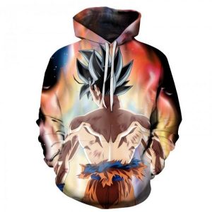 Dragon Ball Goku Anime 3D Printed Hoodie/Zipper Hoodie