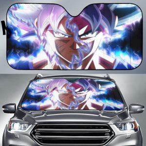 Dragon Ball Goku Ultra Instinct Car Auto Sun Shade