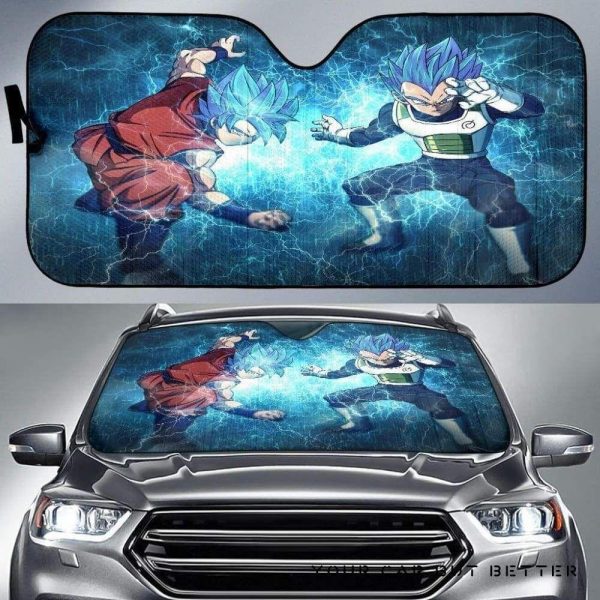 Dragon Ball Goku Vegeta Car Auto Sun Shade