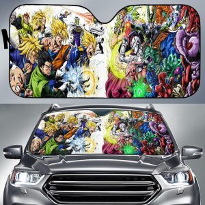 Dragon Ball Heroes Vs Villains Car Auto Sun Shade