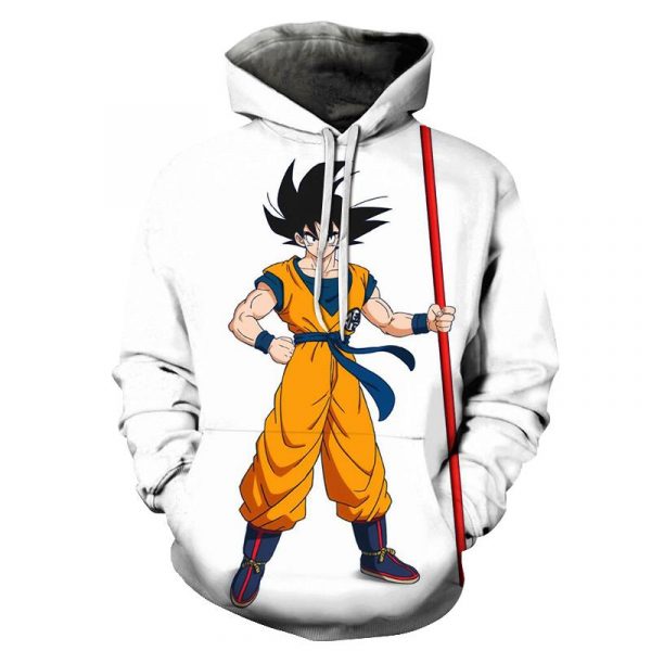 Dragon Ball Print Cartoon 3D Printed Hoodie/Zipper Hoodie