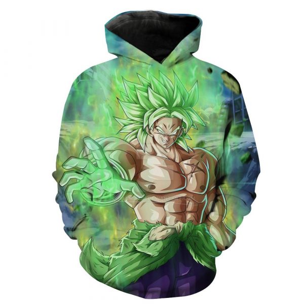 Dragon Ball Super Broly Legendary Super Saiyan Broly 3D Printed Hoodie/Zipper Hoodie