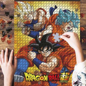 Dragon Ball Super Goku Jigsaw Puzzle Set