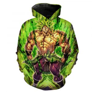 Dragon Ball Super Movie Super Saiyan Broly 3D Printed Hoodie/Zipper Hoodie