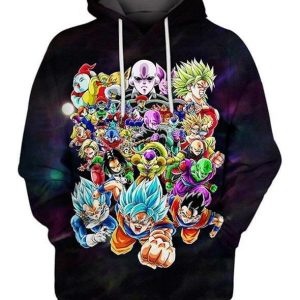 Dragon Ball Super Tournament Of Power Super Saiyan 3D Printed Hoodie/Zipper Hoodie