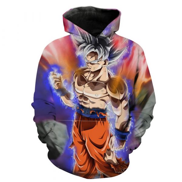 Dragon Ball Super Ultra Instinct Goku Dragon Ball Goku 3D Printed Hoodie/Zipper Hoodie