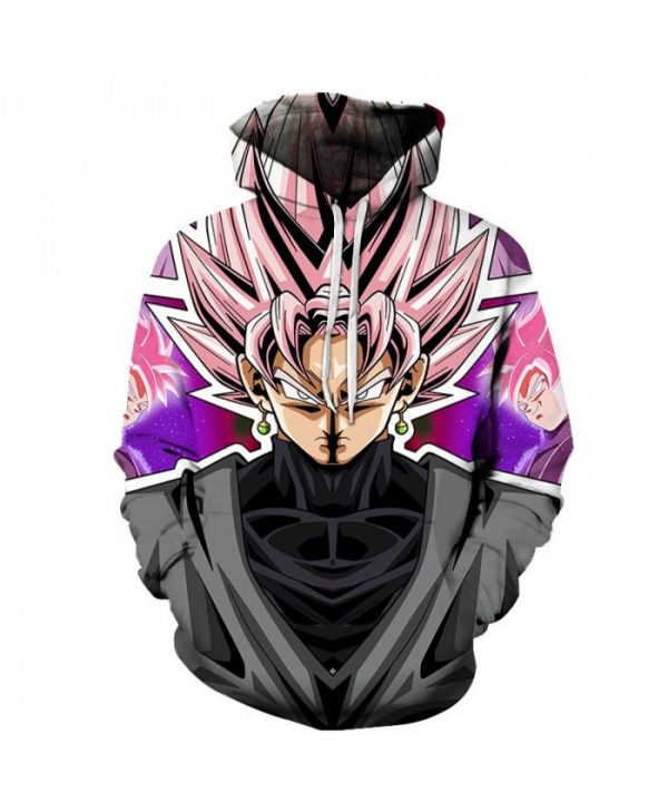 Dragon Ball Wearing Earrings S Cosplay 3D Printed Hoodie/Zipper Hoodie Dragon Ball Wearing Earrings S Cosplay 3D Printed Hoodie/Zipper Hoodie