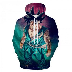 Dragon Ball Z Anime Harajuku Funny Cartoon Goku 3D Printed Hoodie/Zipper Hoodie