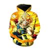 Dragon Ball Z Bardock 3D Printed Hoodie/Zipper Hoodie