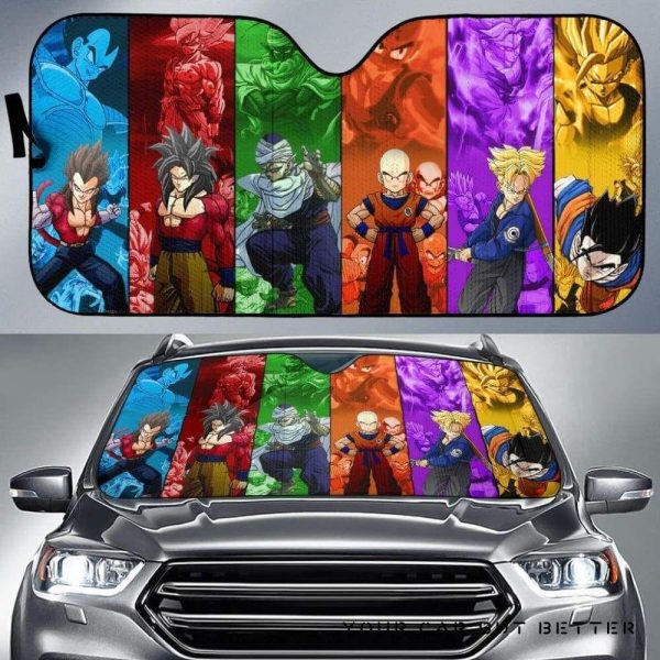 Dragon Ball Z Car Auto Sun Shade