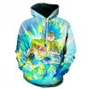 Dragon Ball Z Cartoon Dragon Ball Super Girl Cool Polluver D 3D Printed Hoodie/Zipper Hoodie