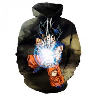 Dragon Ball Z Goku 3D Printed Hoodie/Zipper Hoodie