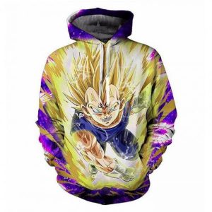 Dragon Ball Z Goku 3D Printed Hoodie/Zipper Hoodie