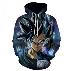 Dragon Ball Z Goku 3D Printed Hoodie/Zipper Hoodie