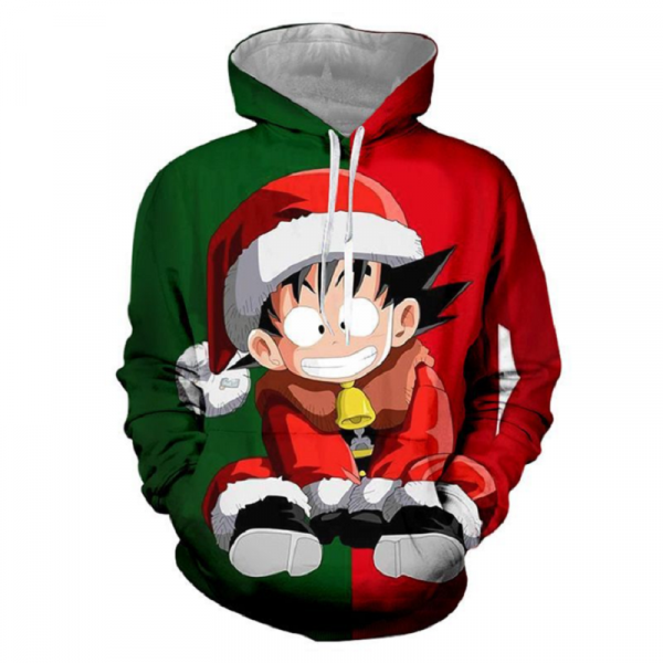 Dragon Ball Z Goku 3D Printed Hoodie/Zipper Hoodie