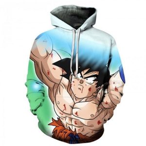 Dragon Ball Z Goku Super Saiyan Blue Awesome 3D Printed Hoodie/Zipper Hoodie