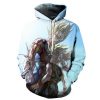 Dragon Ball Z Goku Super Saiyan Blue Awesome 3D Printed Hoodie/Zipper Hoodie
