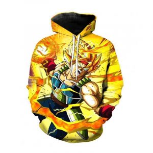 Dragon Ball Z Goku Super Saiyan Blue Awesome 3D Printed Hoodie/Zipper Hoodie