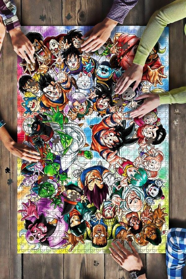 Dragon Ball Z Jigsaw Puzzle Set