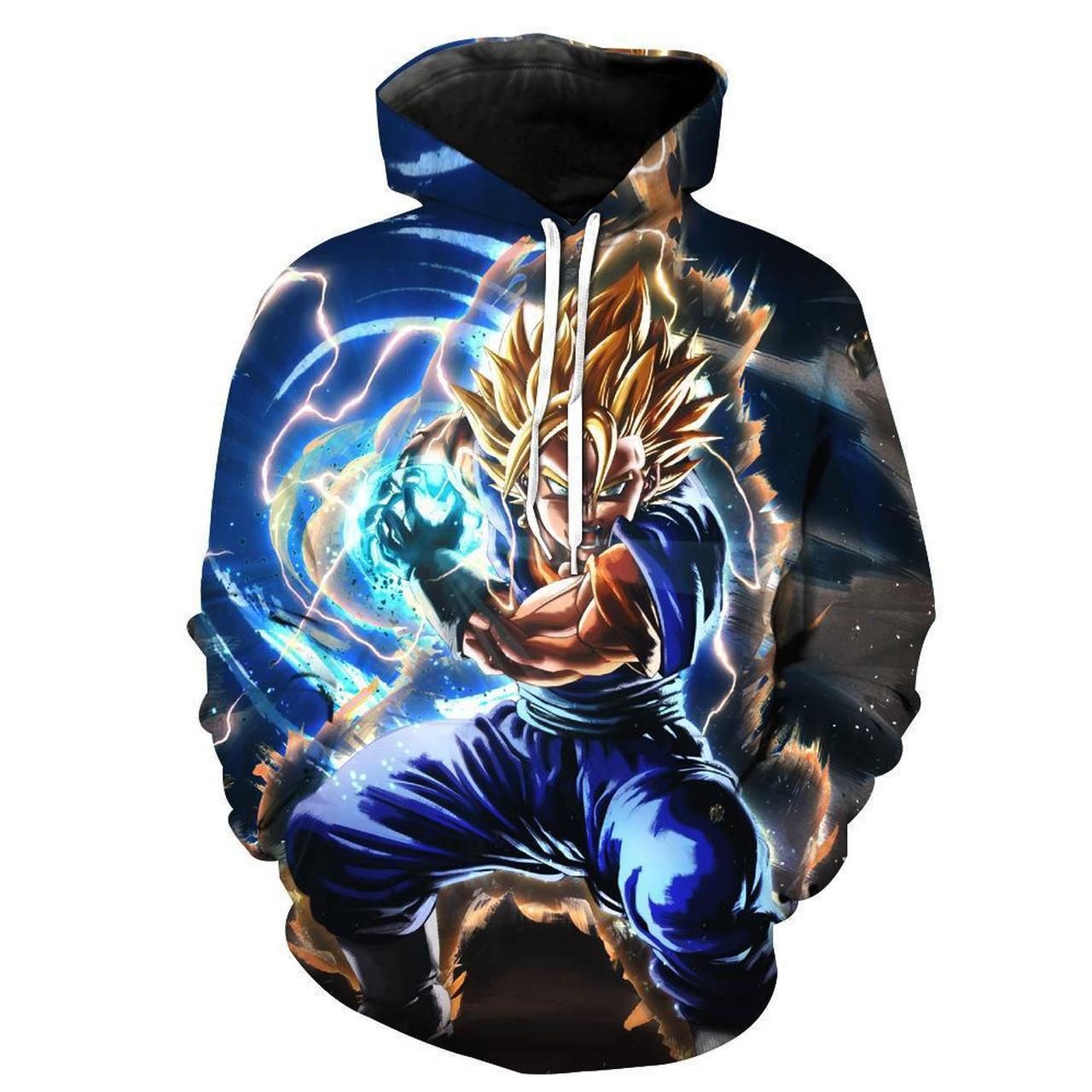Dragon Ball Z Super Vegito 3D Printed Hoodie/Zipper Hoodie Dragon Ball Z Super Vegito 3D Printed Hoodie/Zipper Hoodie