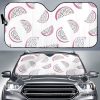 Dragon Fruit Pattern Car Auto Sun Shade