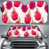 Dragon Fruits Pattern Car Auto Sun Shade