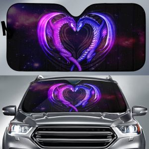 Dragon Love Mysticals Car Auto Sun Shade