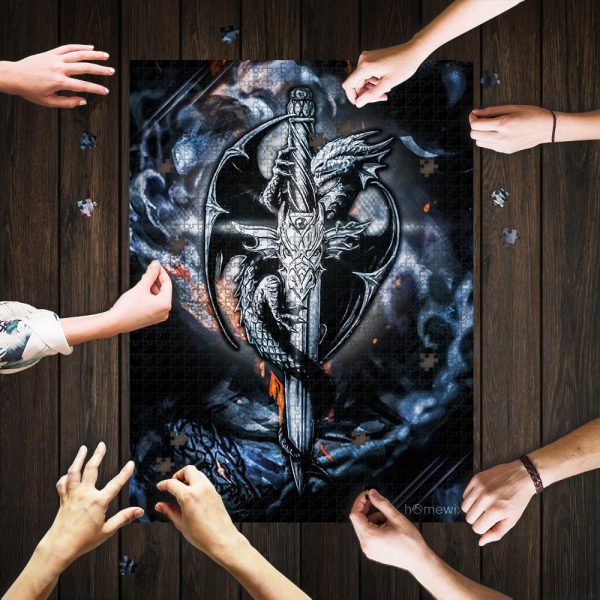 Dragon Sword Jigsaw Puzzle Set