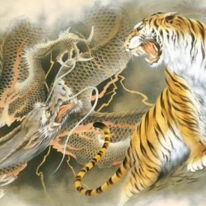 Dragon & Tiger Jigsaw Puzzle Set