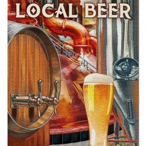 Drink More Local Beer Jigsaw Puzzle Set