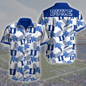 Duke Blue Devils Hawaiian Shirt Summer Button Up
